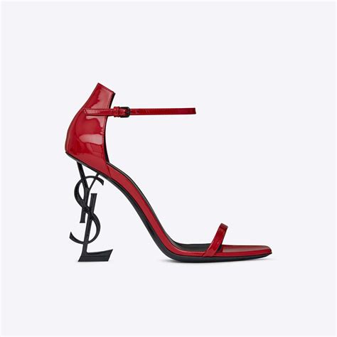 opyum red ysl|YSL opyum slingback.